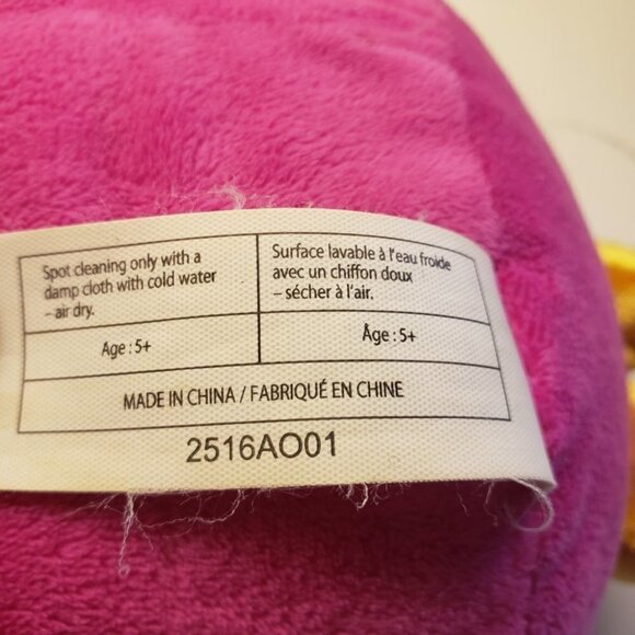 WITH TAGS Shopkins Talking Lippy Lips Plush 14"h Pink gold hat feet blue… - Picture 7 of 7